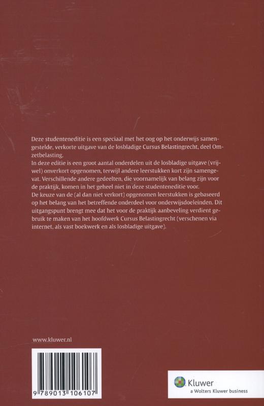 Achterkant van Studenteneditie 2012-2013