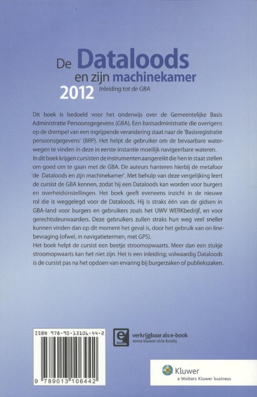 Achterkant van De dataloods en zijn machinekamer