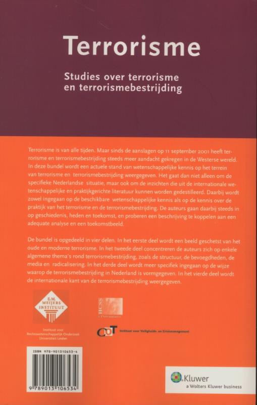 Achterkant van Terrorisme