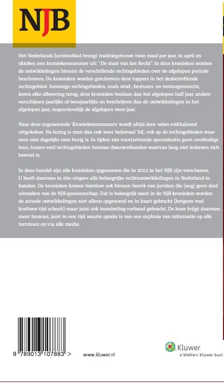 Achterkant van 2012