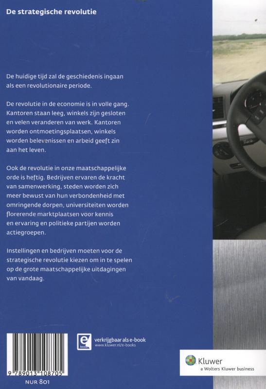 Achterkant van De strategische revolutie