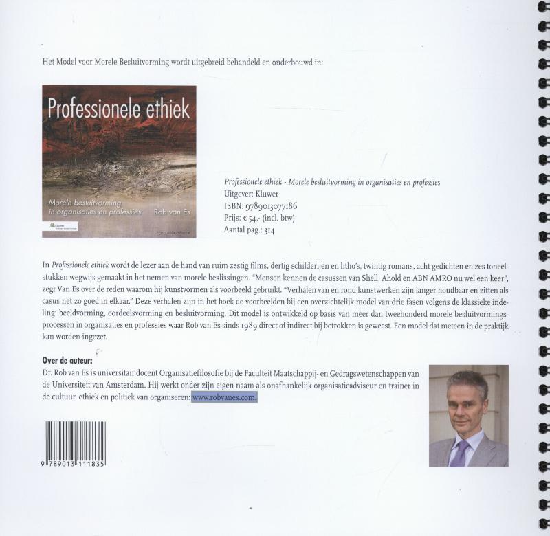 Achterkant van Werkboek