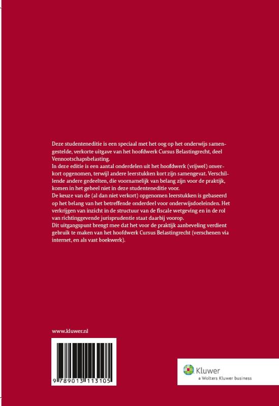 Achterkant van studenteneditie 2013-2014