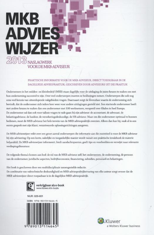 Achterkant van 2013