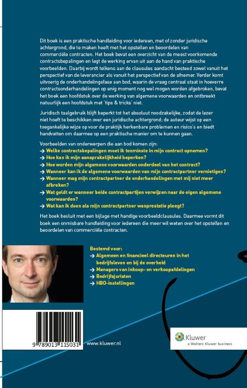 Achterkant van Contracten in de praktijk