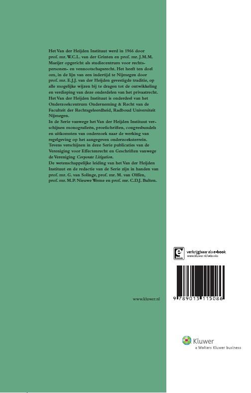 Achterkant van Relativering van rechtspersoonlijkheid
