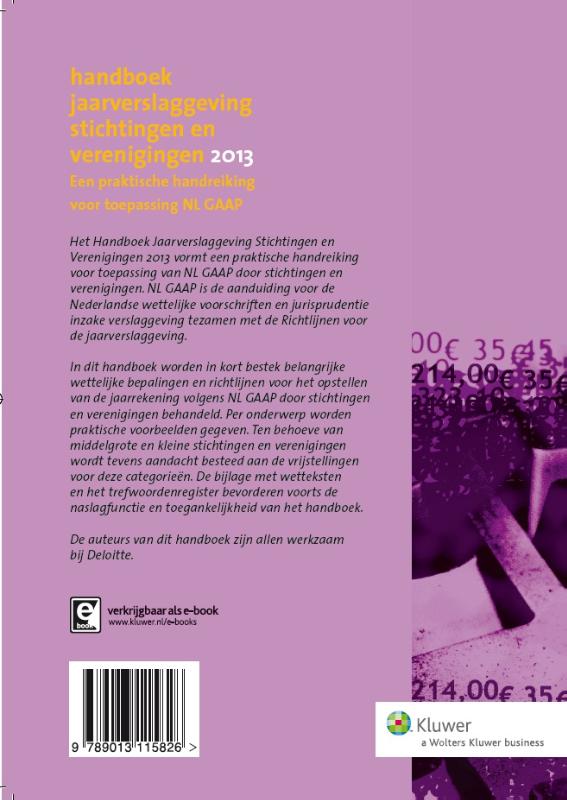 Achterkant van 2013