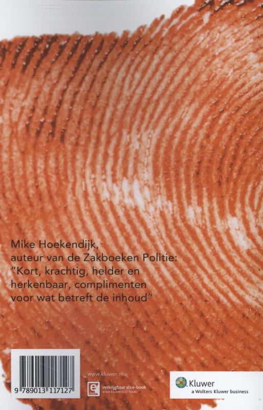 Achterkant van De hulpofficier van justitie