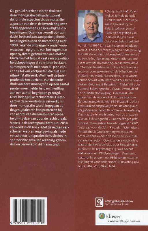 Achterkant van Aansprakelijkheid in belastingzaken