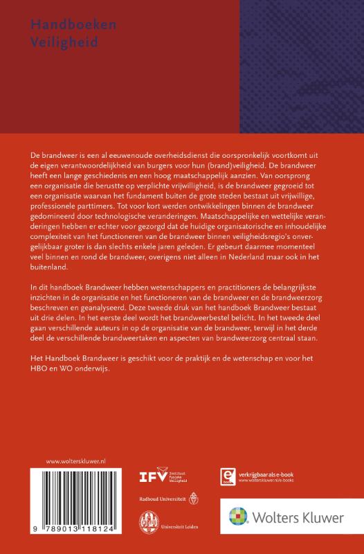 Achterkant van Brandweer