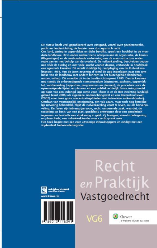 Achterkant van Landinrichting