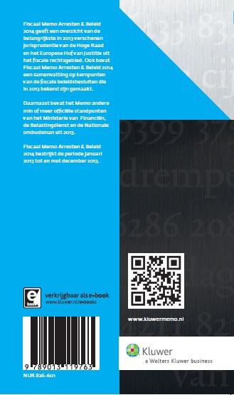 Achterkant van 2014