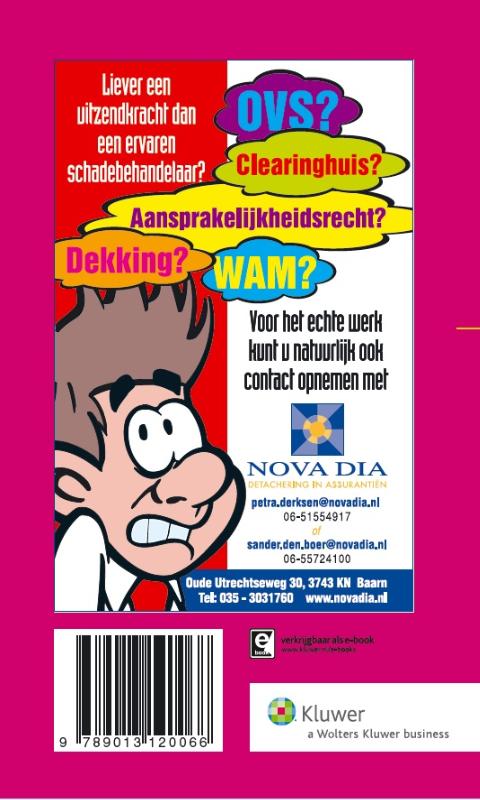 Achterkant van Adressengids