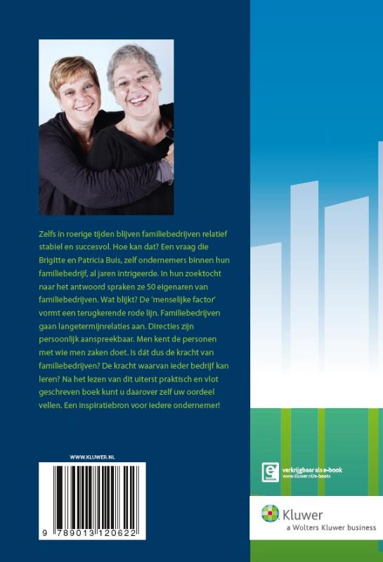 Achterkant van De kracht van familiebedrijven