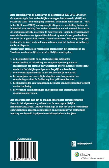Achterkant van Adequate rechtsbescherming bij grondrechtenbeperkend overheidingrijpen