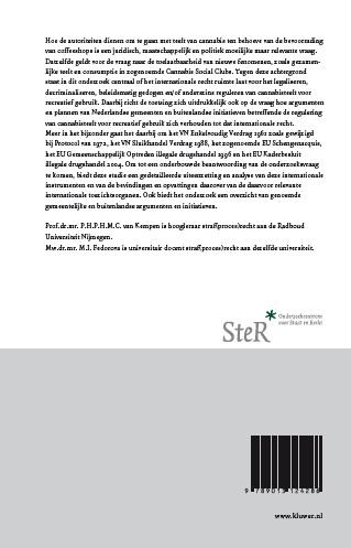 Achterkant van Internationaal recht en cannabis