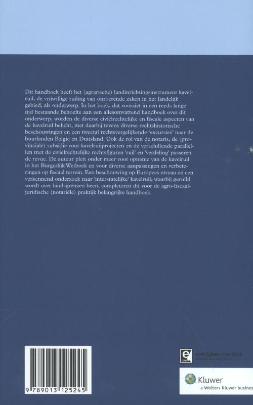 Achterkant van Kavelruil