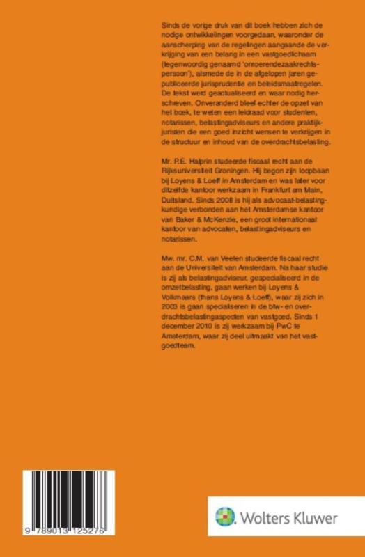 Achterkant van Leidraad overdrachtsbelasting