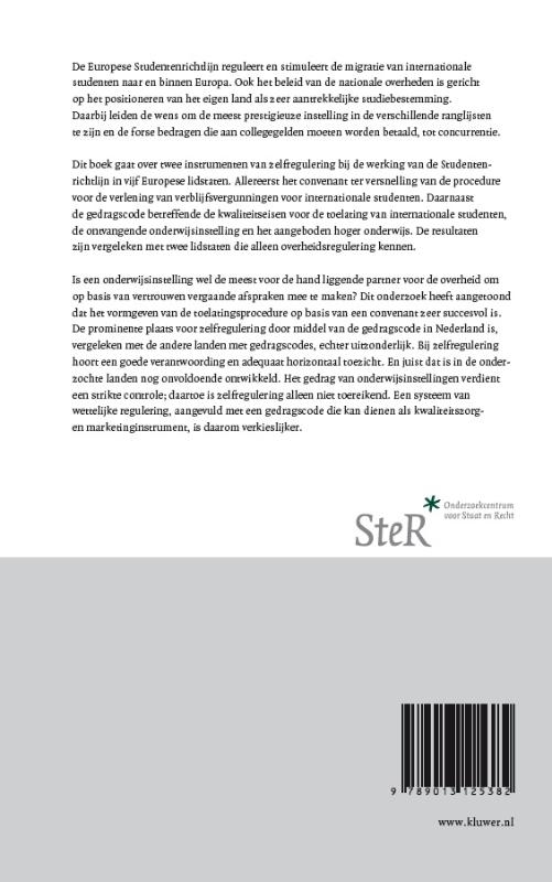 Achterkant van Codes en convenanten