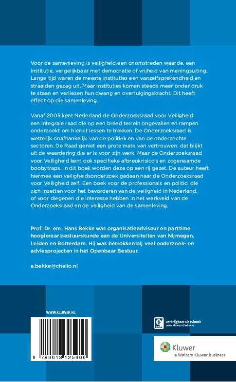 Achterkant van Een mijnenveld vol veiligheid