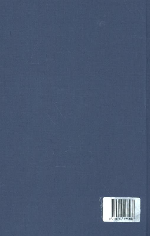 Achterkant van Handboek van het Nederlandse staatsrecht, Van der Pot