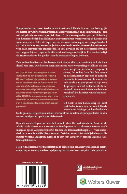 Achterkant van Leasing