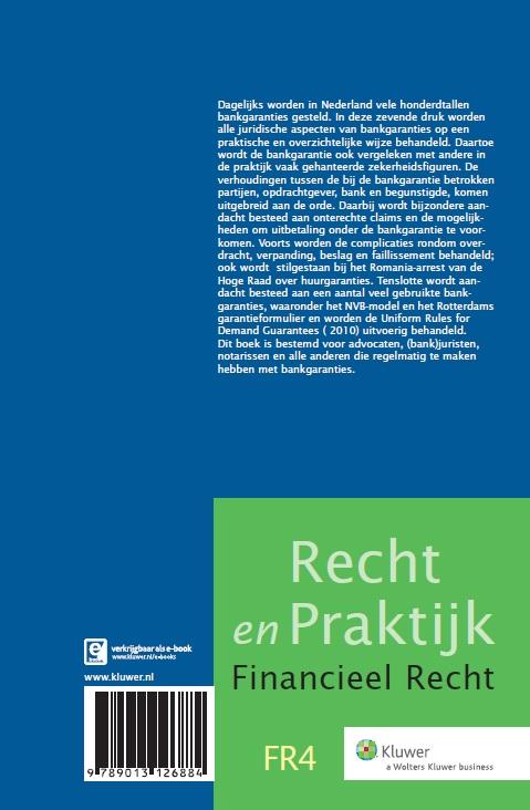 Achterkant van Bankgarantie
