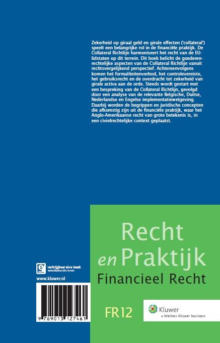 Achterkant van De collateral richtlijn