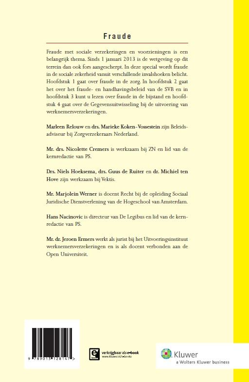 Achterkant van Fraude