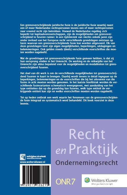 Achterkant van Grensoverschrijdende juridische fusies