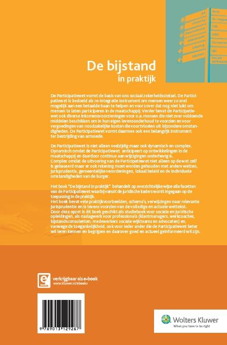 Achterkant van De bijstand in praktijk