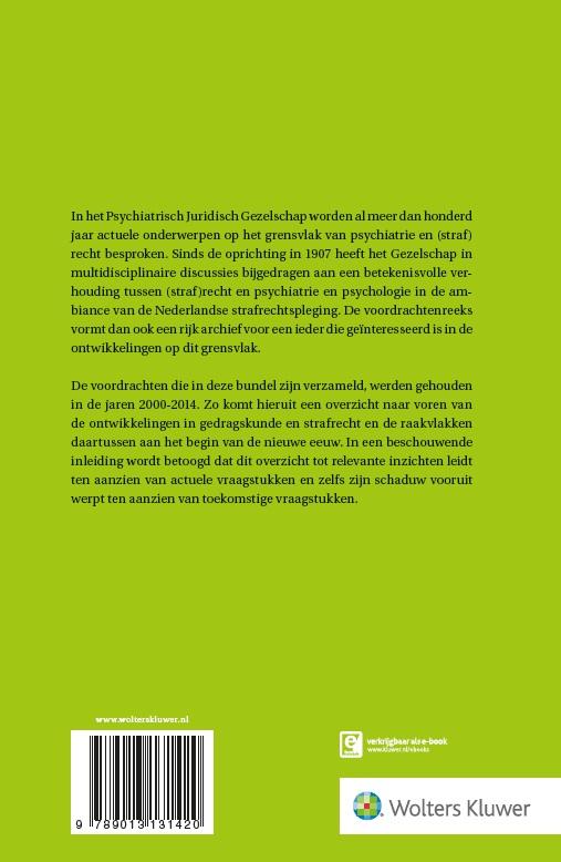 Achterkant van Van aandoening tot delict, van delict tot sanctie
