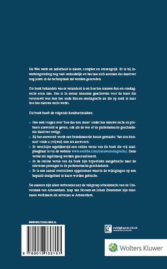 Achterkant van Handboek nieuw ontslagrecht