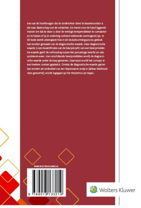 Achterkant van De diagnostische waarde van bewijs