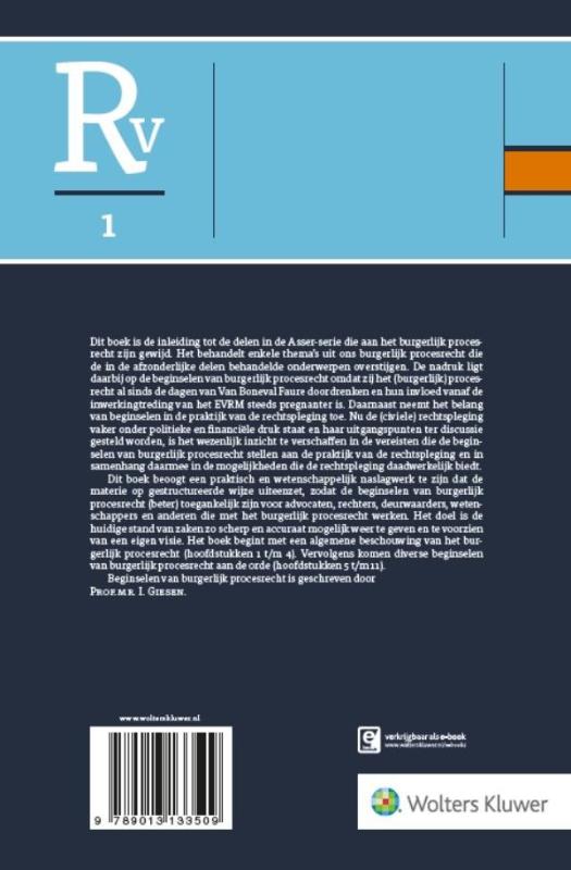 Achterkant van 1 Algemeen Deel