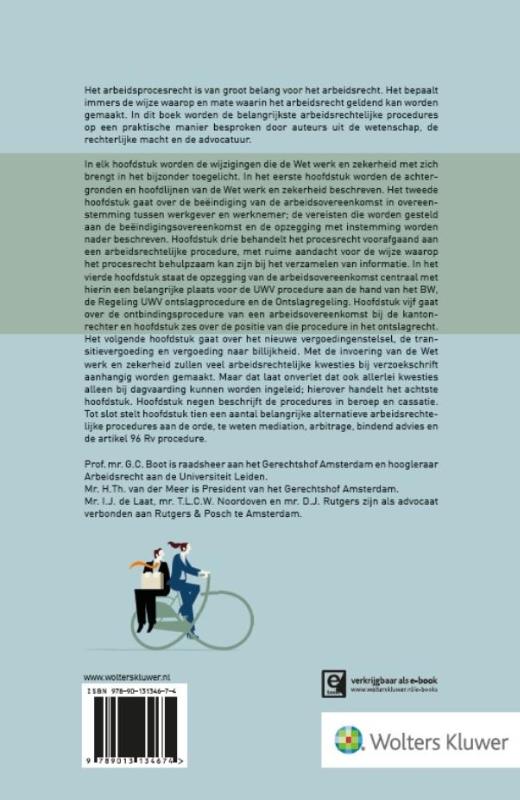 Achterkant van Arbeidsprocesrecht