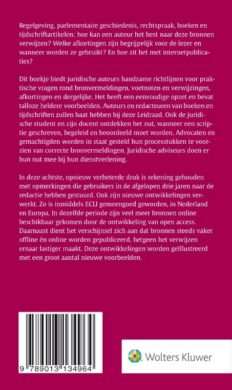 Achterkant van 2016