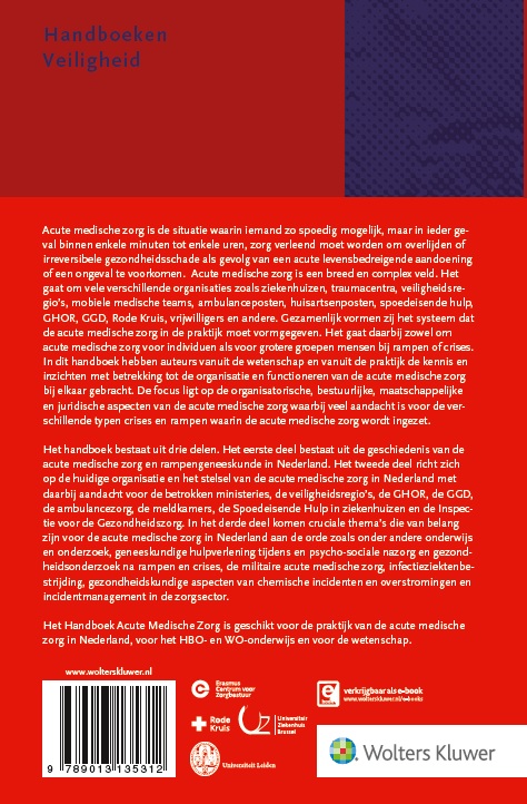 Achterkant van Acute medische zorg