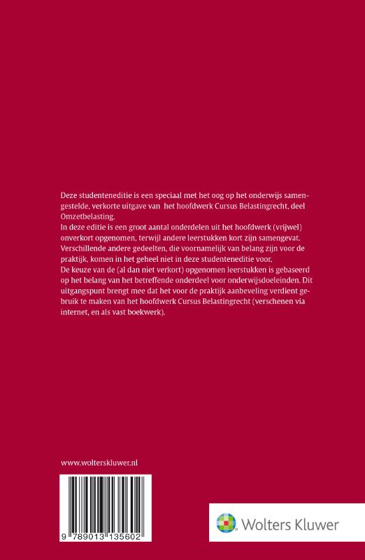 Achterkant van Studenteneditie 2016-2017