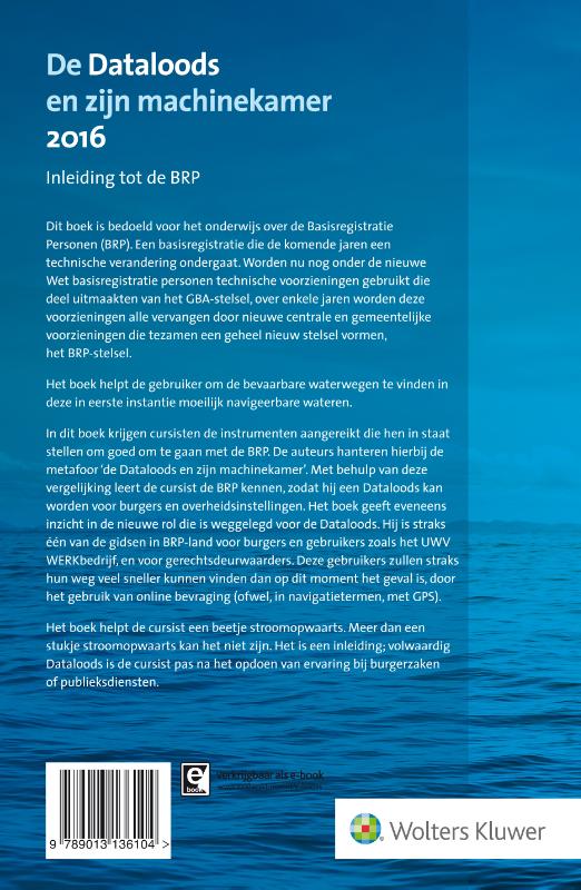 Achterkant van De Dataloods en zijn machinekamer 2016