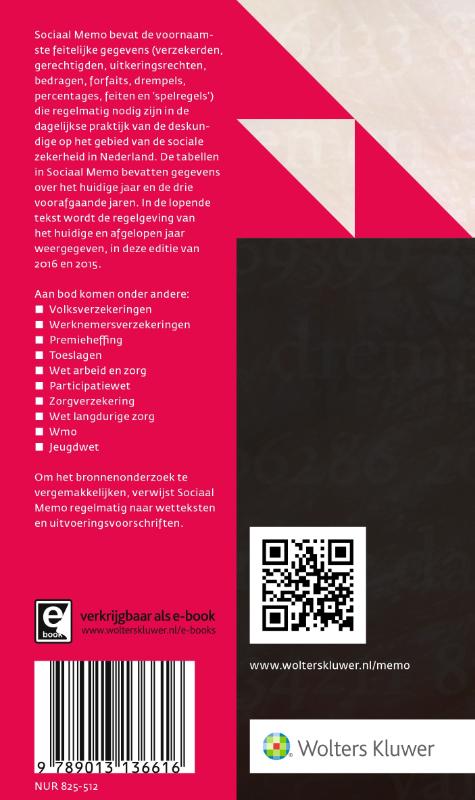Achterkant van Sociaal Memo juli 2016
