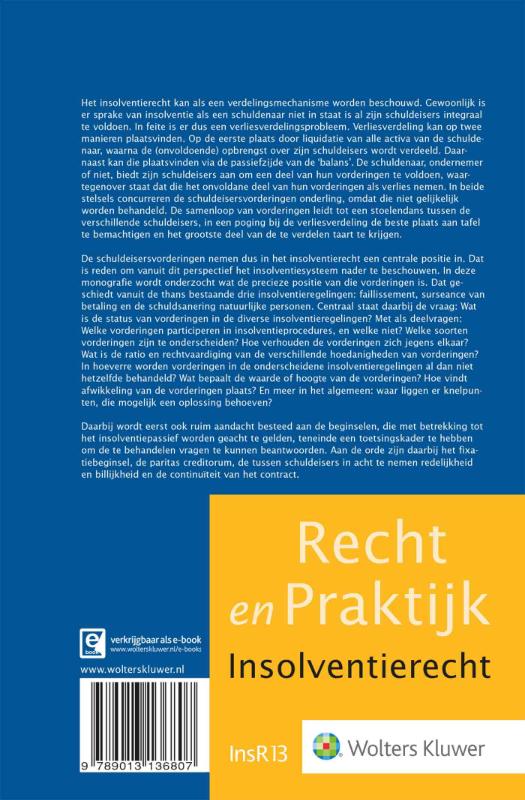 Achterkant van Het Insolventiepassief