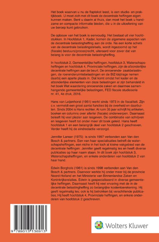 Achterkant van Decentrale heffingen