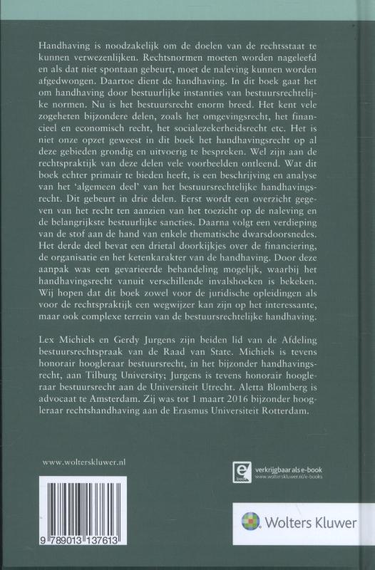 Achterkant van Handhavingsrecht