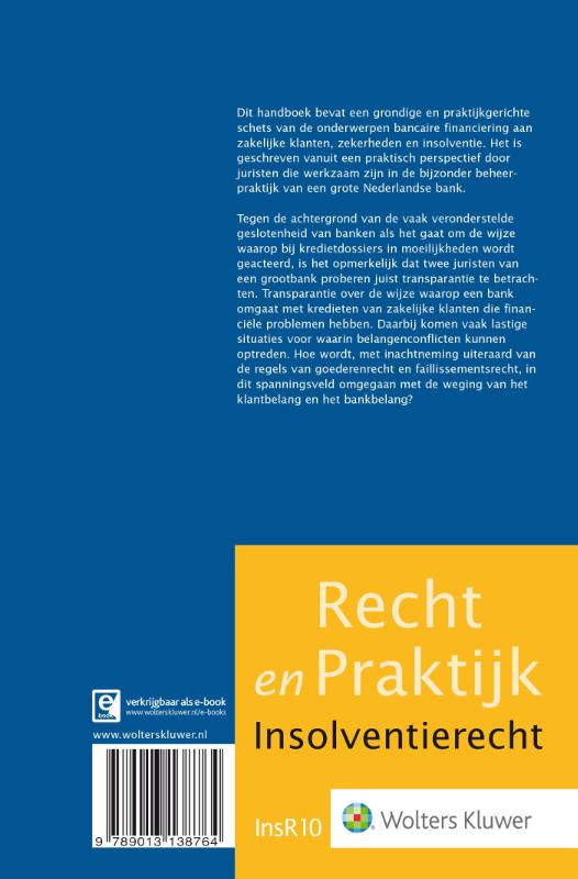 Achterkant van Juridisch handboek intensief beheer