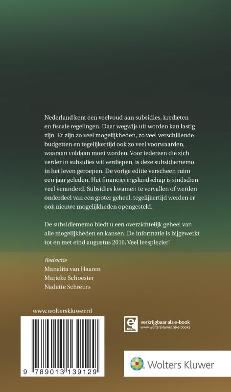 Achterkant van 2016
