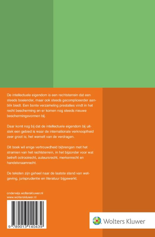 Achterkant van Bescherming van de intellectuele eigendom