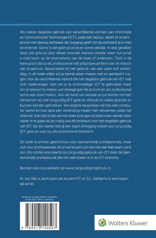 Achterkant van Zorgvuldig ICT-gebruik