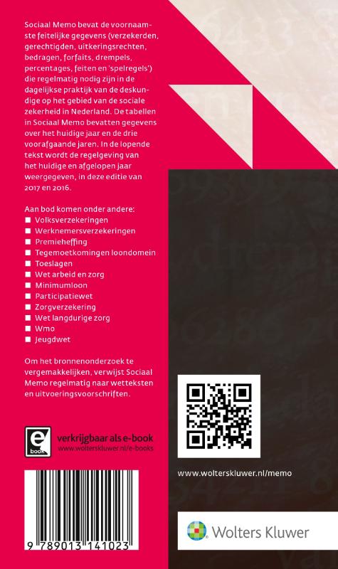 Achterkant van Sociaal Memo juli 2017