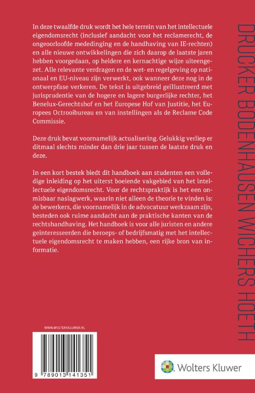 Achterkant van Studenteneditie